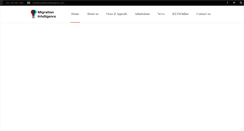 Desktop Screenshot of migrationintelligence.com